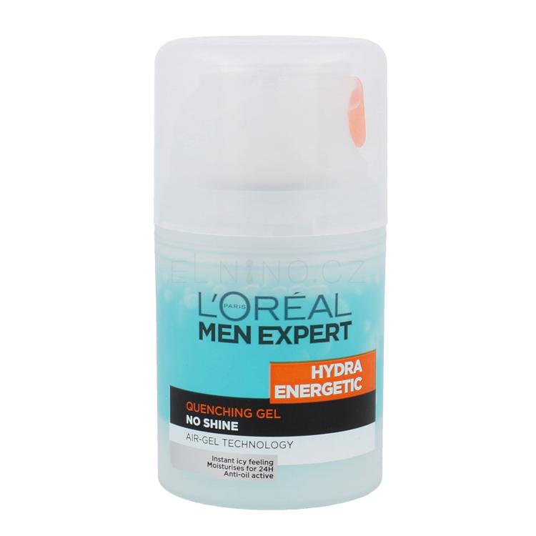 L&#039;Oréal Paris Men Expert Hydra Energetic Quenching Gel Pleťový gel pro muže 50 ml tester