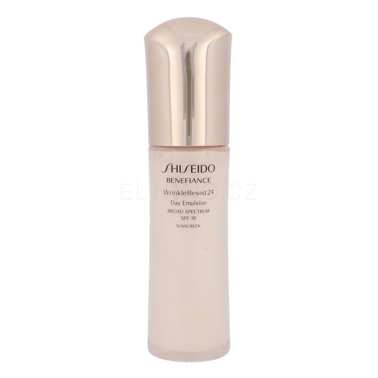 Shiseido Benefiance Wrinkle Resist 24 SPF18 Pleťové sérum pro ženy 75 ml tester