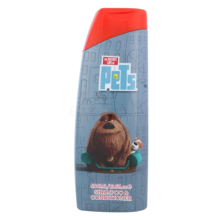 Universal The Secret Life Of Pets 2in1 Shampoo &amp; Conditioner Šampon pro děti 400 ml