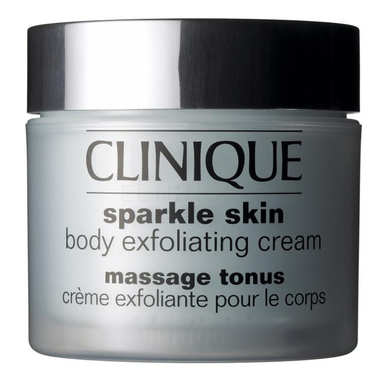 Clinique Sparkle Skin Body Exfoliating Cream Tělový peeling pro ženy 250 ml tester