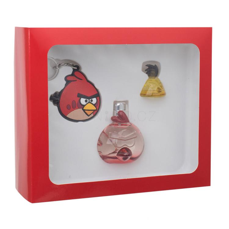 Angry Birds Angry Birds Red Bird Dárková kazeta parfémovaná voda 50 ml + parfémovaná voda Yellow Bird 5 ml + klíčenka
