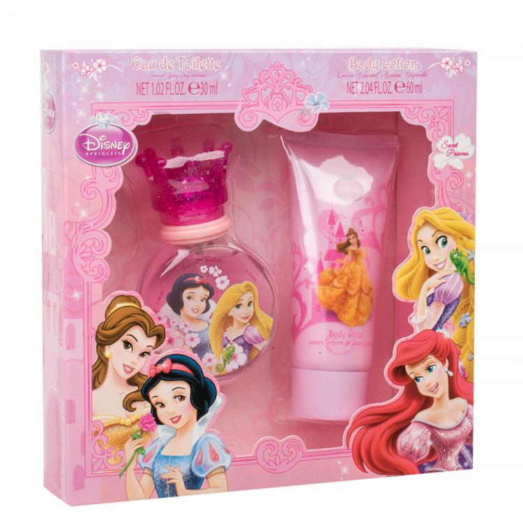 Disney Princess Princess Dárková kazeta toaletní voda 30 ml + tělové mléko 60 ml