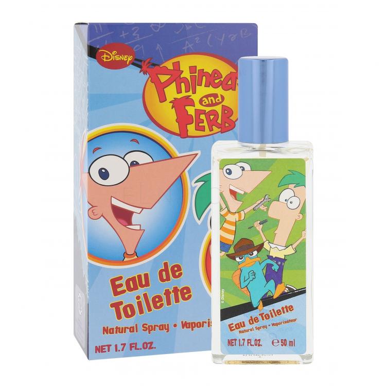 Disney Phineas and Ferb Toaletní voda pro děti 50 ml