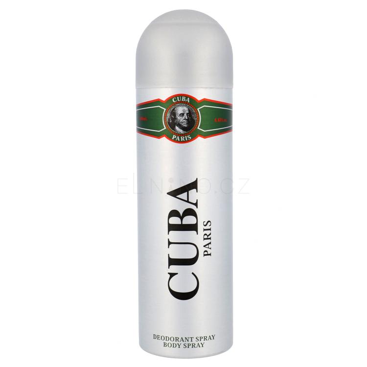 Cuba Green Deodorant pro muže 200 ml