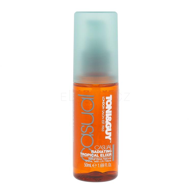 TONI&amp;GUY Casual Radiating Tropical Elixir Olej na vlasy pro ženy 50 ml