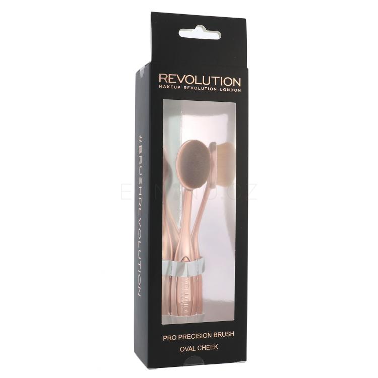 Makeup Revolution London Brushes Pro Precision Brush Large Oval Cheek Štětec pro ženy 1 ks