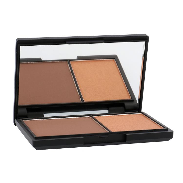 Sleek MakeUP Face Contour Kit Pressed Powder &amp; Highlighter Pudr pro ženy 14 g Odstín 886 Dark