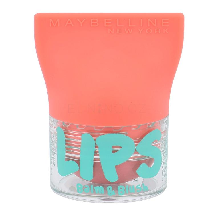 Maybelline Baby Lips Balm &amp; Blush Balzám na rty pro ženy 3,5 g Odstín 01 Innocent Peach