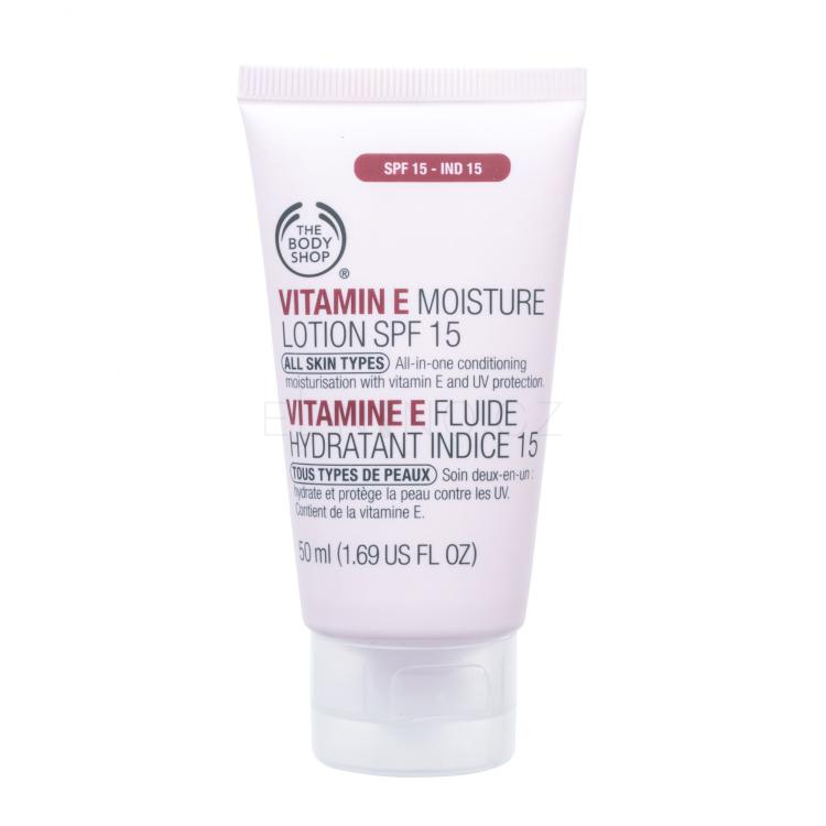 The Body Shop Vitamin E SPF15 Denní pleťový krém pro ženy 50 ml