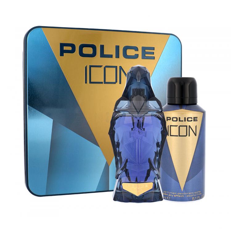 Police Icon Dárková kazeta parfémovaná voda 125 ml + deodorant 150 ml