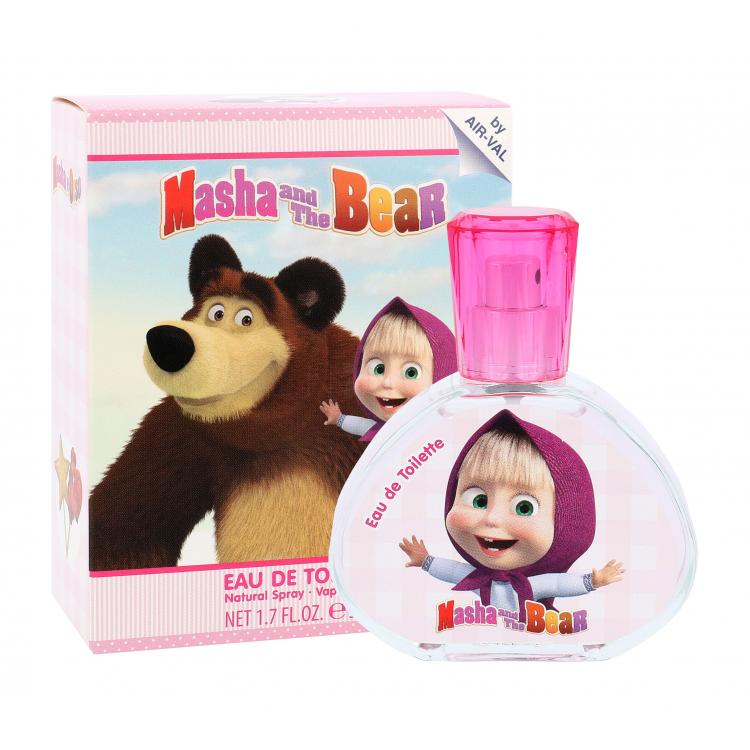 Disney Masha and The Bear Toaletní voda pro děti 50 ml