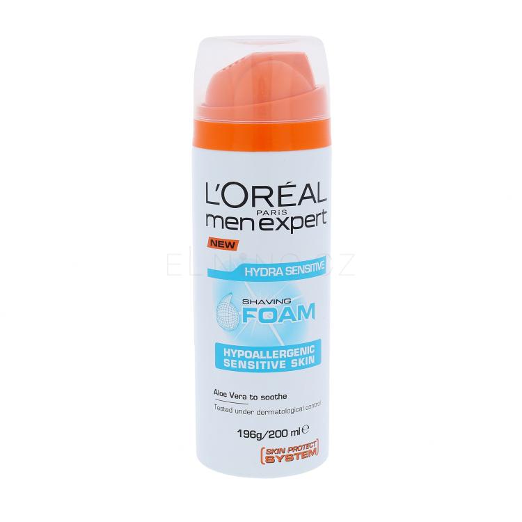 L&#039;Oréal Paris Men Expert Hydra Sensitive Pěna na holení pro muže 200 ml