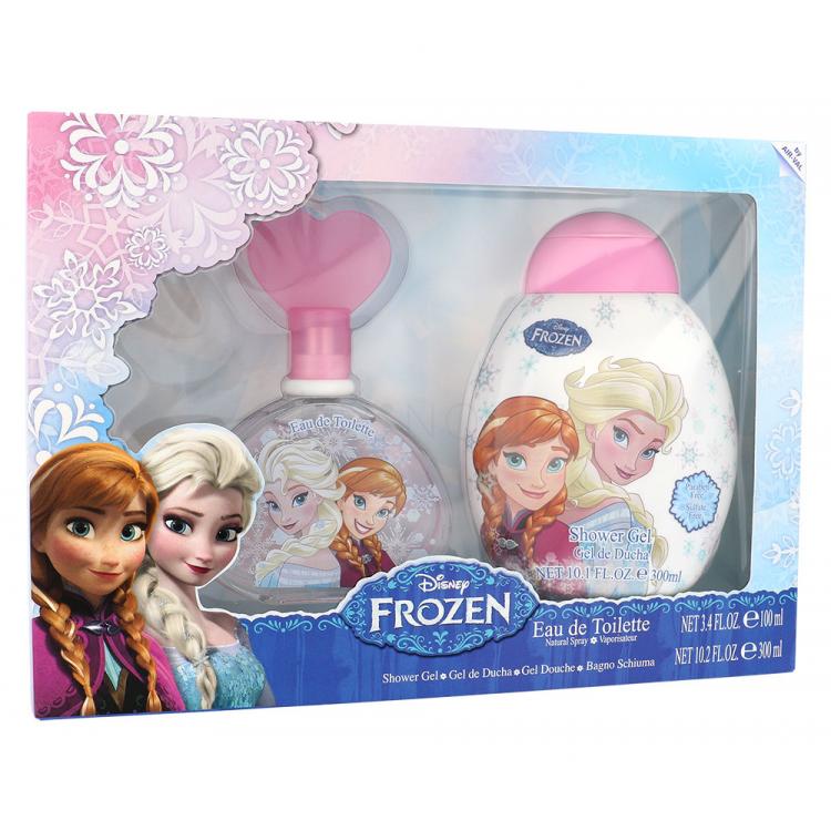Disney Frozen Dárková kazeta toaletní voda 100 ml + sprchový gel 300 ml