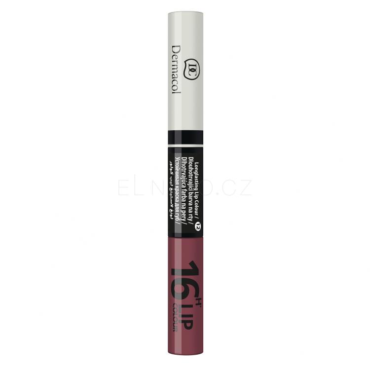 Dermacol 16H Lip Colour Rtěnka pro ženy 4,8 g Odstín 12