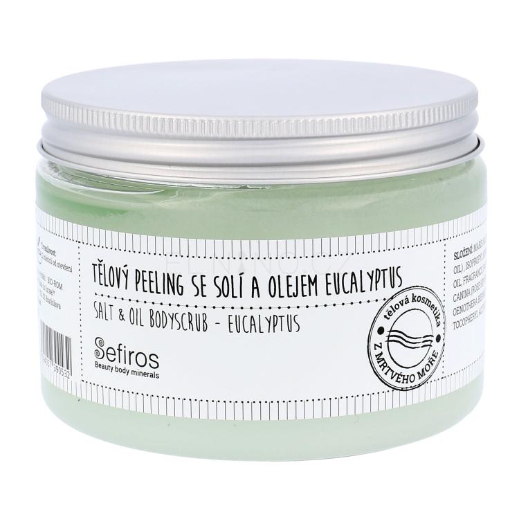 Sefiros Salt &amp; Oil Bodyscrub Eucalyptus Tělový peeling pro ženy 300 ml