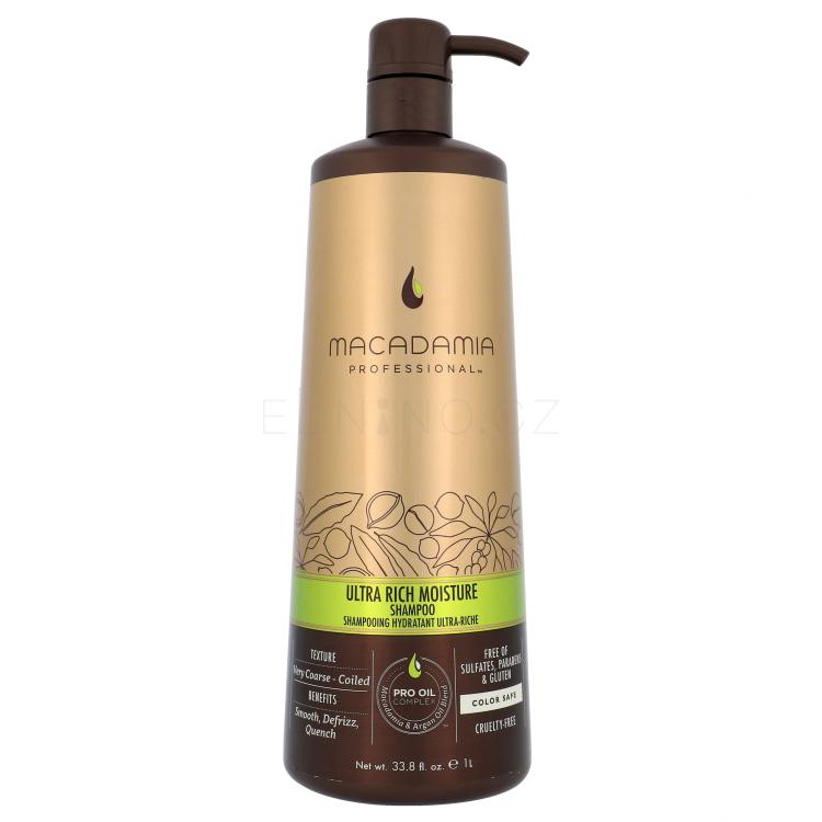 Macadamia Professional Ultra Rich Moisture Šampon pro ženy 1000 ml