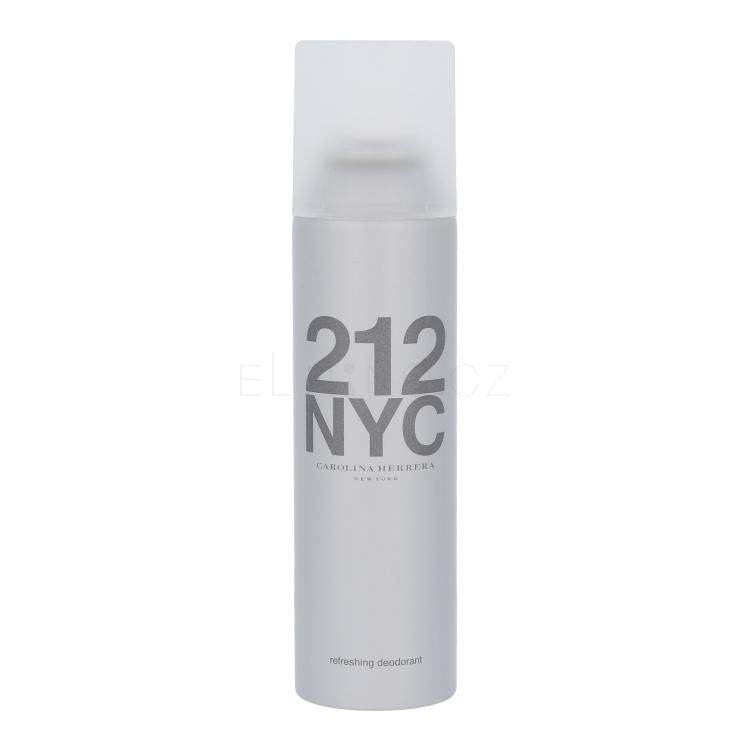 Carolina Herrera 212 NYC Deodorant pro ženy 150 ml poškozený flakon