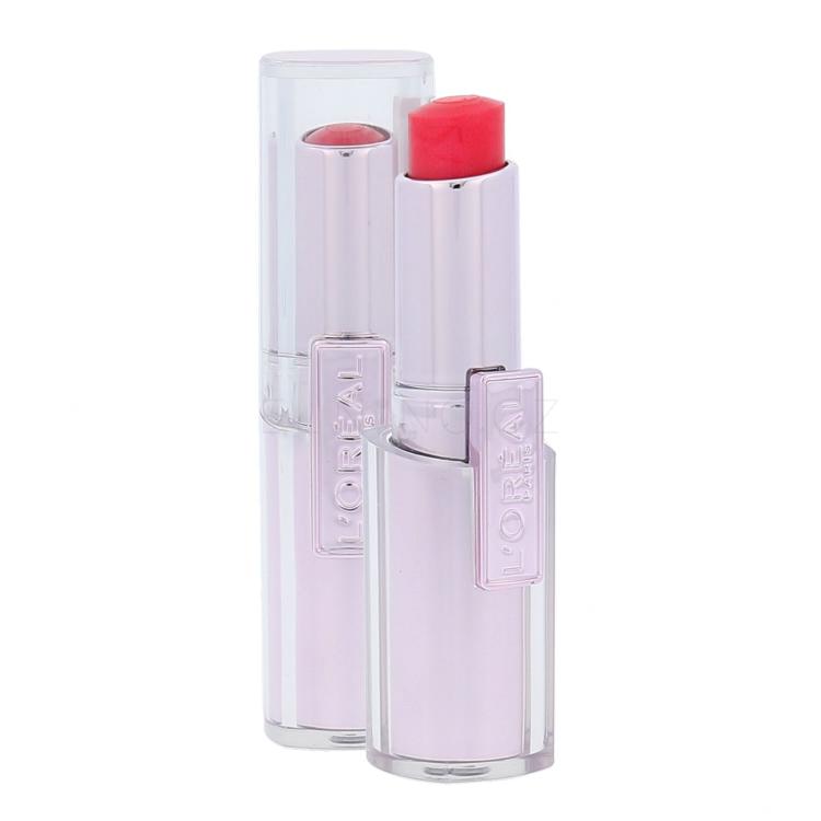 L&#039;Oréal Paris Shine Caresse Rtěnka pro ženy 4 g Odstín 12 Cherry &amp; Sassy