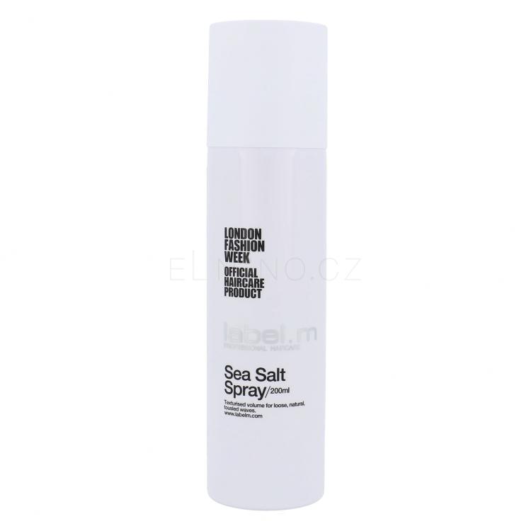 Label m Sea Salt Spray Lak na vlasy pro ženy 200 ml