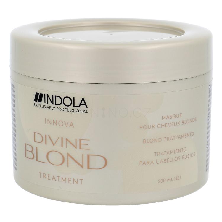 Indola Innova Divine Blond Maska na vlasy pro ženy 200 ml