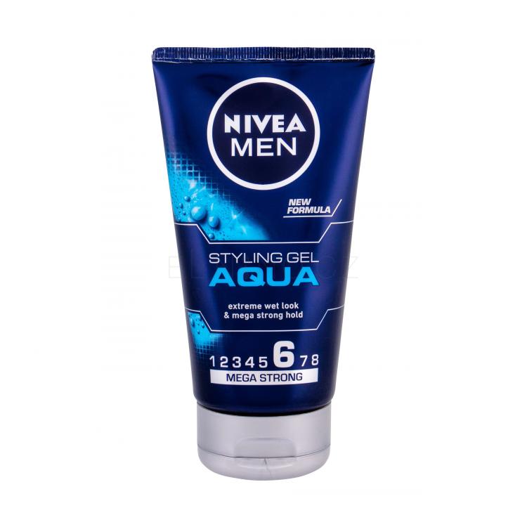 Nivea Men Aqua Gel na vlasy pro muže 150 ml
