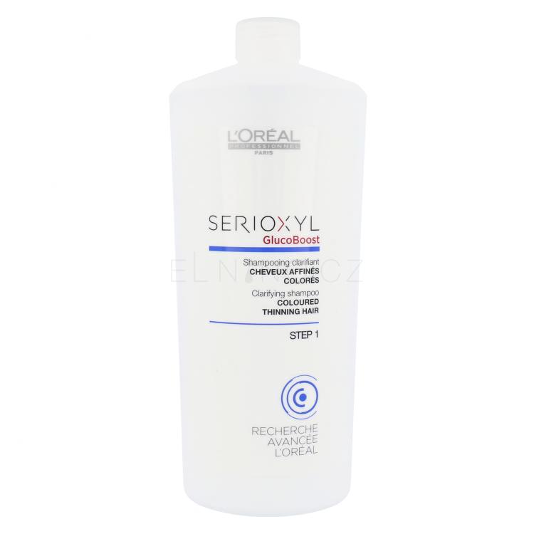 L&#039;Oréal Professionnel Serioxyl GlucoBoost Clarifying Šampon pro ženy 1000 ml