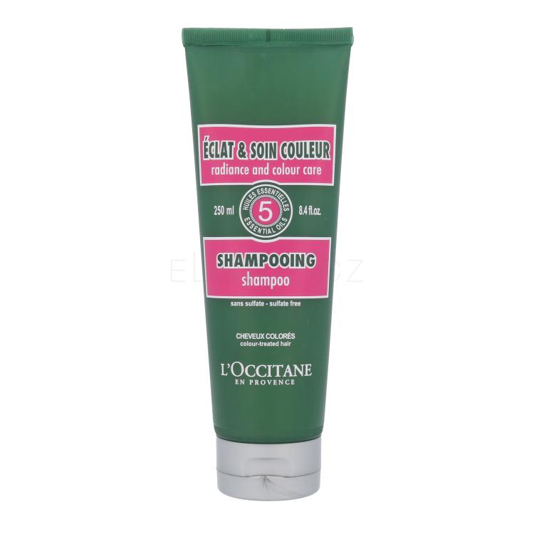 L&#039;Occitane Radiance And Color Care Šampon pro ženy 250 ml