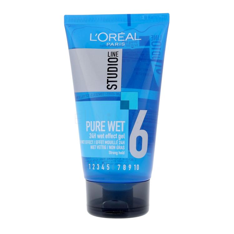 L&#039;Oréal Paris Studio Line Pure Wet 24H Gel na vlasy pro ženy 150 ml