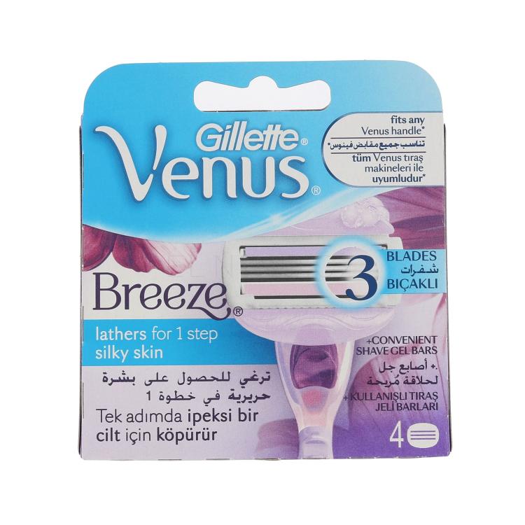 Gillette Venus Breeze Náhradní břit pro ženy Set poškozená krabička