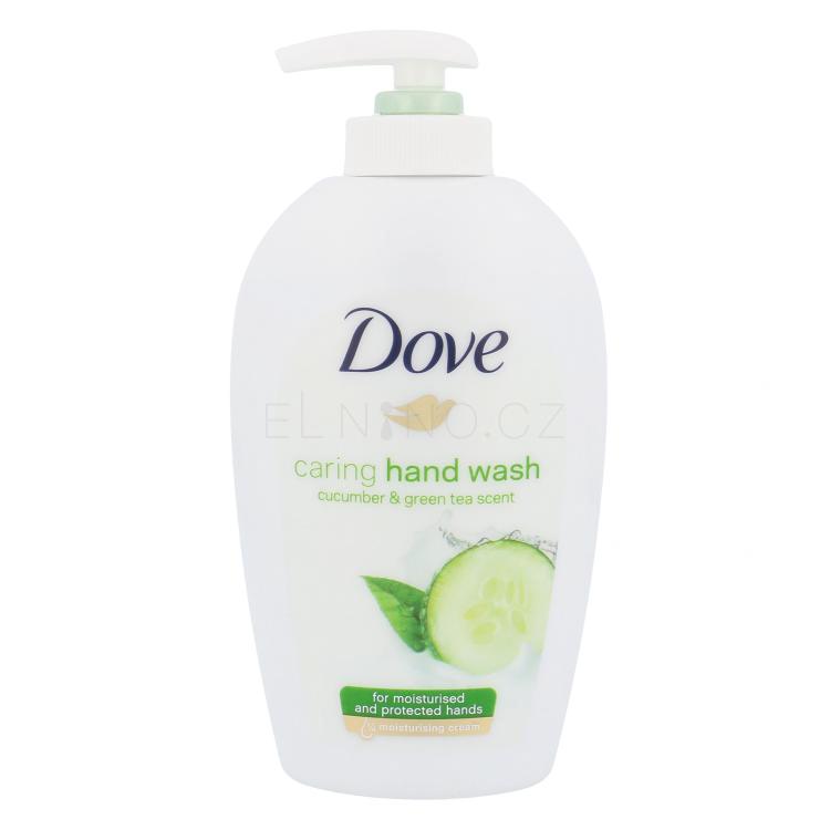 Dove Refreshing Cucumber &amp; Green Tea Tekuté mýdlo pro ženy 250 ml
