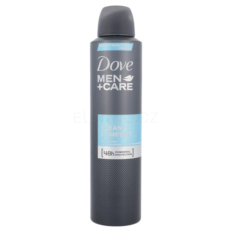 Dove Men + Care Clean Comfort 48h Antiperspirant pro muže 250 ml
