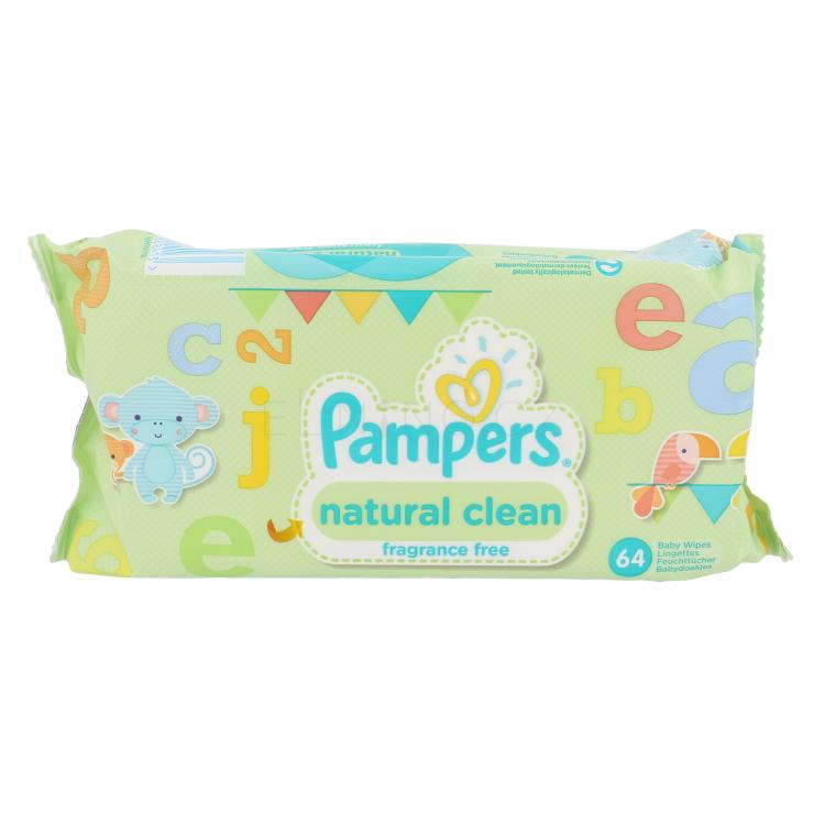 Pampers Baby Wipes Natural Clean Čisticí ubrousky pro děti Set