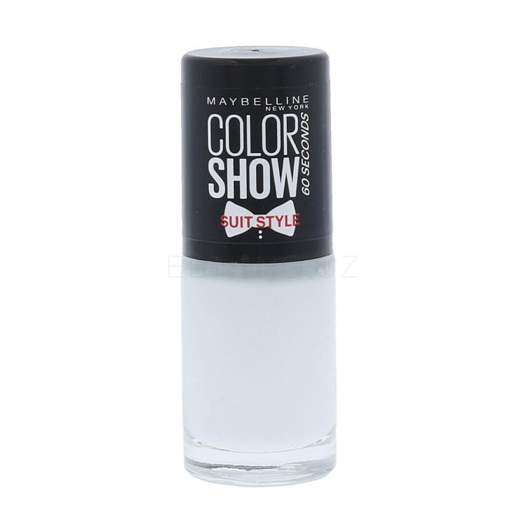 Maybelline Color Show Suit Style 60 Seconds Lak na nehty pro ženy 7 ml Odstín 442 Business Blouse