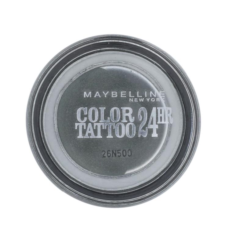 Maybelline Color Tattoo 24H Oční stín pro ženy 4 g Odstín 55 Immortal Charcoal