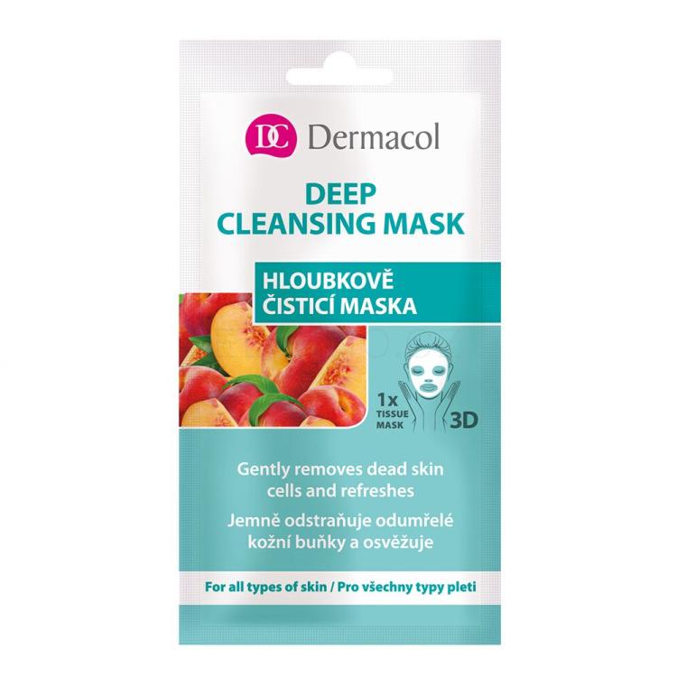 Dermacol Deep Cleansing Mask Pleťová maska pro ženy 15 ml