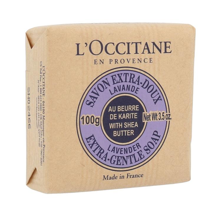 L&#039;Occitane Lavender Tuhé mýdlo pro ženy 100 g