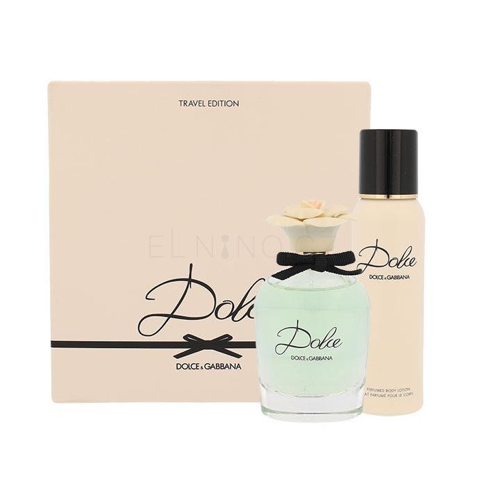 Dolce&amp;Gabbana Dolce Dárková kazeta parfémovaná voda 75 ml + tělové mléko 100 ml poškozená krabička