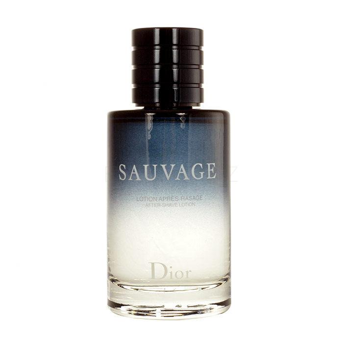 Christian Dior Sauvage Voda po holení pro muže 100 ml poškozená krabička
