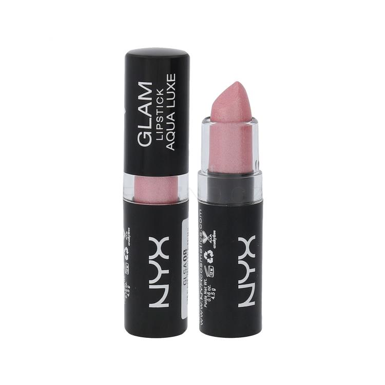 NYX Professional Makeup Aqua Luxe Rtěnka pro ženy 4,5 g Odstín 08 Holistic