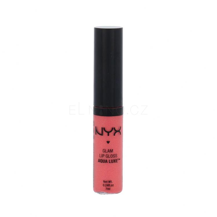 NYX Professional Makeup Aqua Luxe Lesk na rty pro ženy 7 ml Odstín 08 Paint The Town