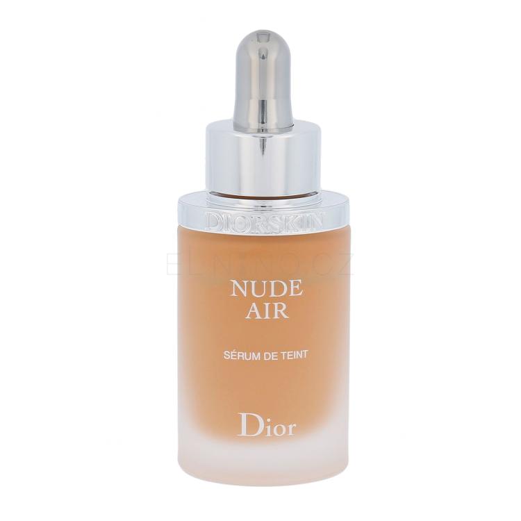 Christian Dior Diorskin Nude Air Serum Foundation SPF25 Make-up pro ženy 30 ml Odstín 023 Peach tester