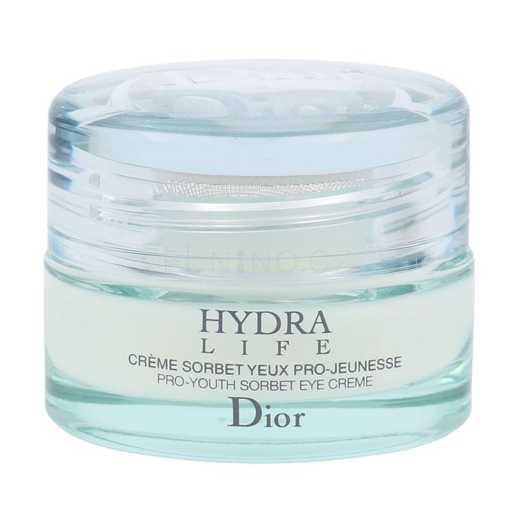 Christian Dior Hydra Life Sorbet Oční krém pro ženy 15 ml