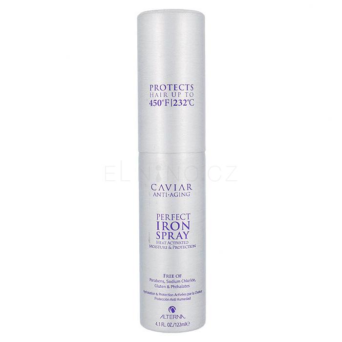 Alterna Caviar Anti-Aging Perfect Iron Spray Pro tepelný styling pro ženy 125 ml poškozený flakon