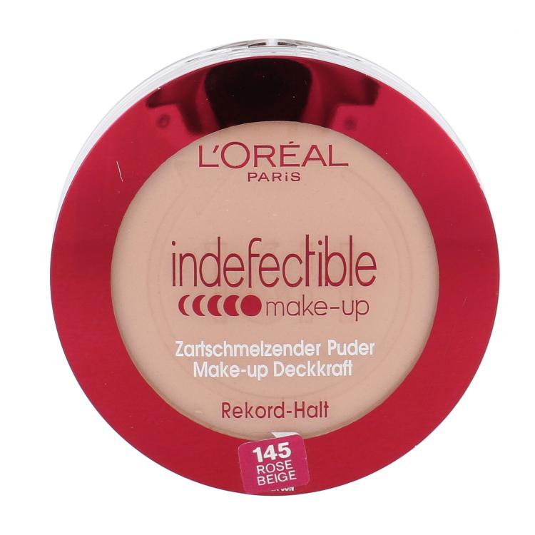L&#039;Oréal Paris Infaillible Compact Makeup Make-up pro ženy 9 g Odstín 145 Beige Doré