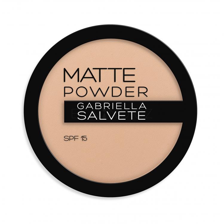 Gabriella Salvete Matte Powder SPF15 Pudr pro ženy 8 g Odstín 02