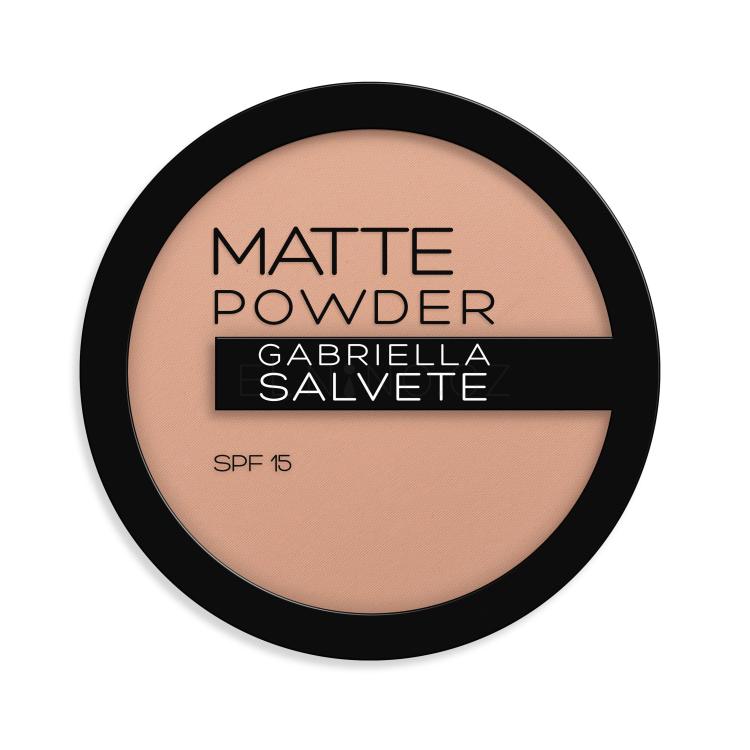Gabriella Salvete Matte Powder SPF15 Pudr pro ženy 8 g Odstín 03