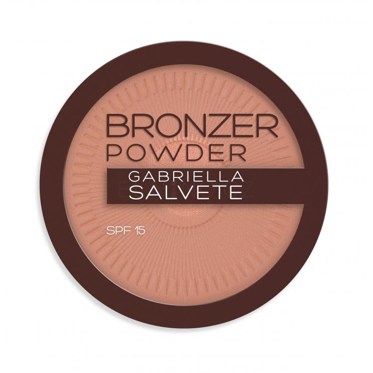 Gabriella Salvete Bronzer Powder SPF15 Pudr pro ženy 8 g Odstín 01