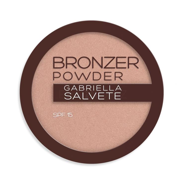 Gabriella Salvete Bronzer Powder SPF15 Pudr pro ženy 8 g Odstín 03