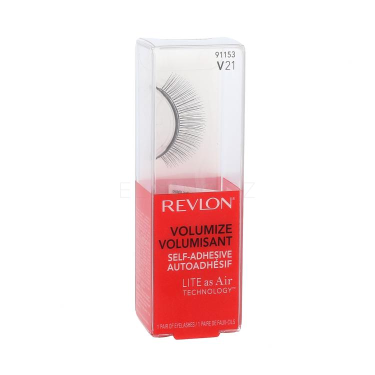 Revlon Volumize Lite As Air Technology Self-Adhesive V21 Umělé řasy pro ženy 1 ks