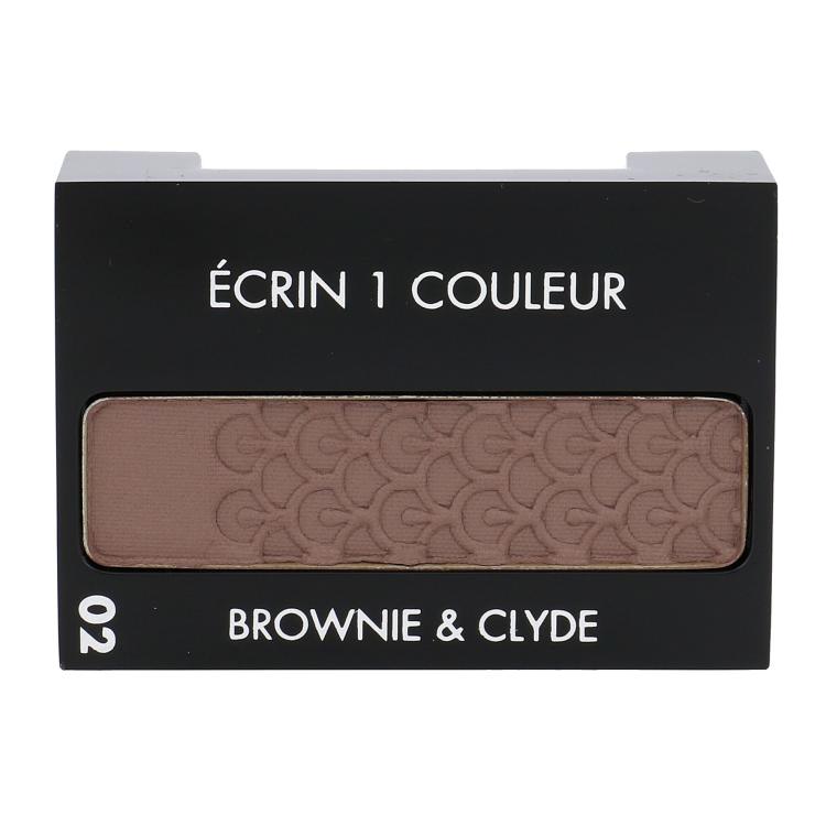 Guerlain Ecrin 1 Couleur Oční stín pro ženy 2 g Odstín 02 Brownie &amp; Clyde tester
